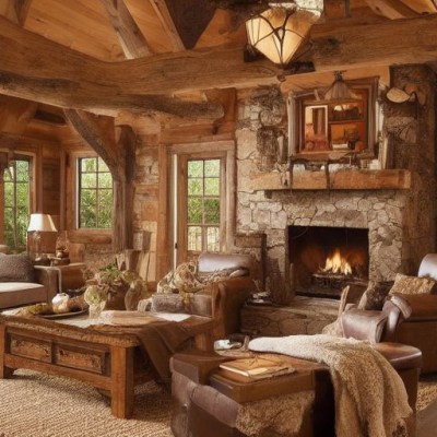 rustic decor living room design (2).jpg